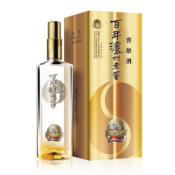 Luzhou Laojiao Jiaoling 60 Years • 窖龄60年 52° 500ML