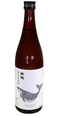 SUIGEI DRUNKEN WHALE JUNMAI PURE 720ml
