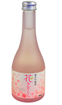 HANA KIZAKURA JUNMAI GINJO SAKE 12% 300ml