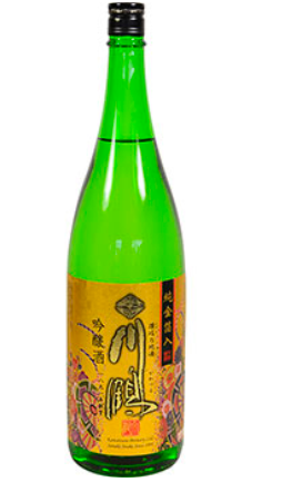 Kawatsuru Kinpaku Treasure River 1.8L (15% ALC) 川鶴 寶田川（金箔入吟釀酒）