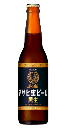 ASAHI SUPER DRY BLACK BEER 5.5% 334ml