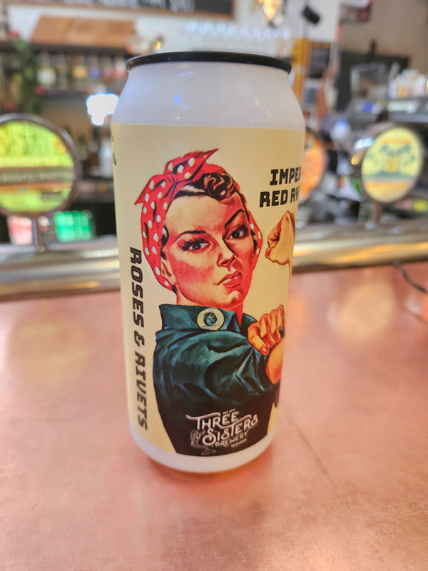 Three Sisters Brewery Roses and Rivets Imperial Red Rye IPA 440ml