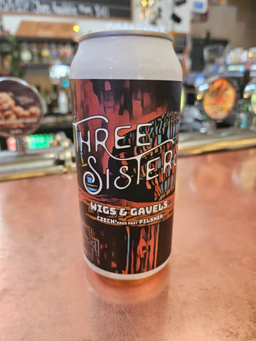 Three Sisters Brewery Wigs and Gavels Czech Pilsner 440ml