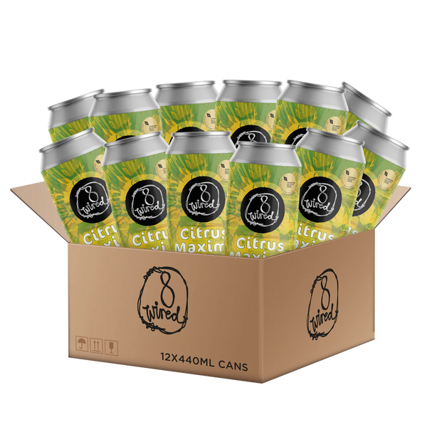 8 Wired Brewing Citrus Maxima American Wheat 12 x 440mls