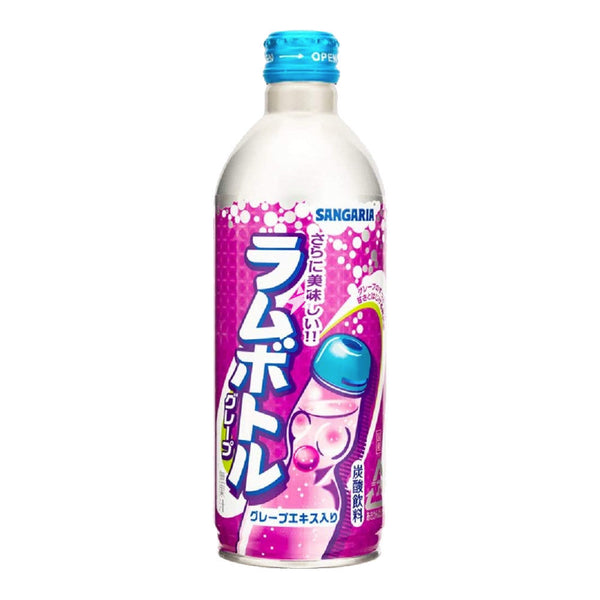 SANGARIA Ramu Bottle Carbonated Drink (Grape) 500ml