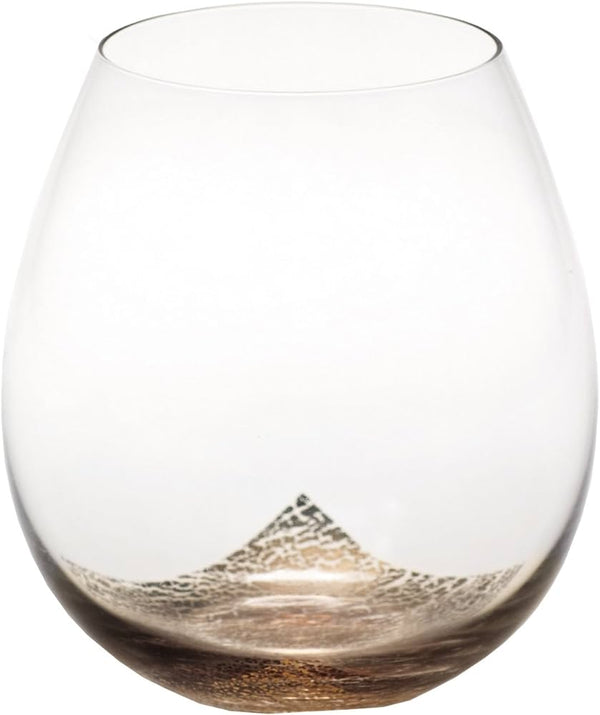 Hirota Edo glass flower bud (gold leaf) 200ml