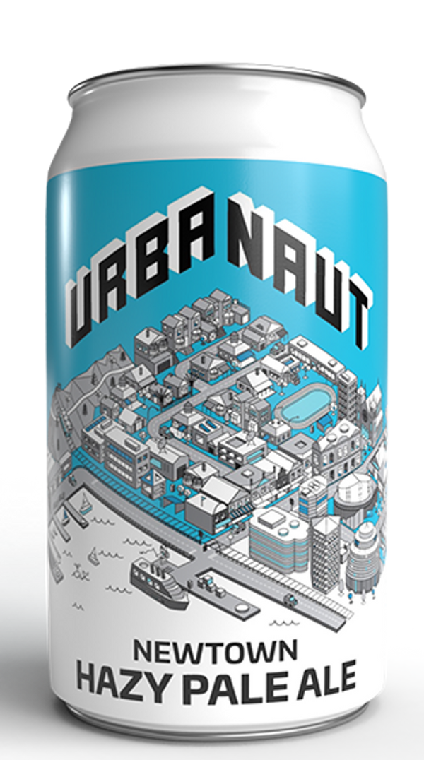 Urbanaut Newtown Hazy Pale Ale 330ML
