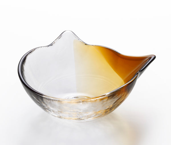 Ishizuka Coconeco Craft Bowl Brown Tabby