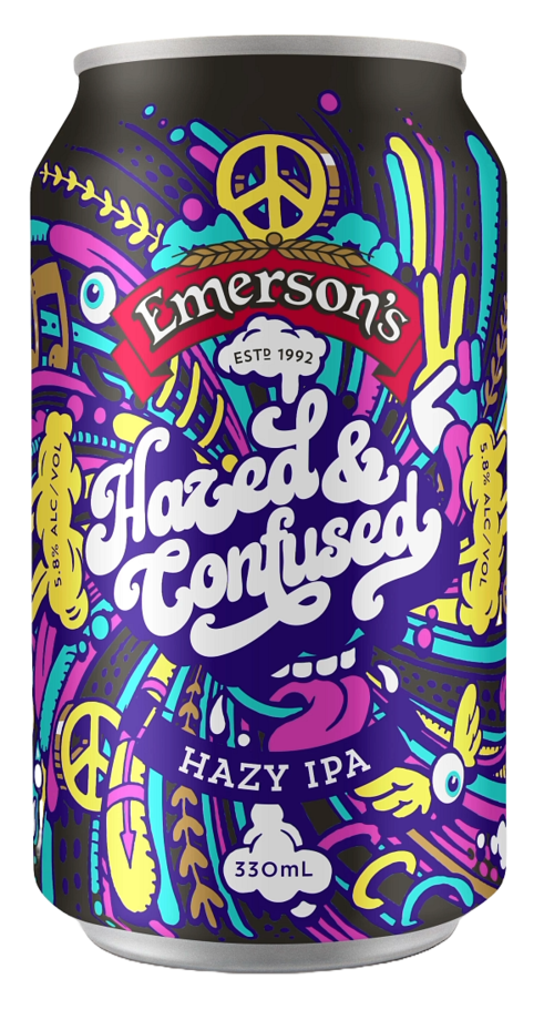 Emersons Explorer Hazed And Confused Hazy IPA 330mL Can