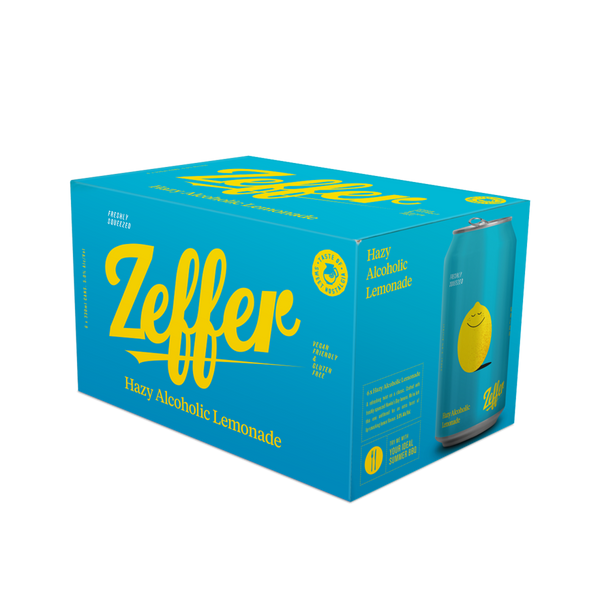 Zeffer Hazy Alcoholic Lemonade 6 Pack 330mL Can