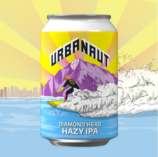 Urbanaut Diamond Head Hazy IPA 330ML