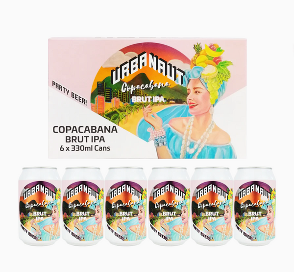 Urbanaut Copacabana Brut IPA*Low Carb (6x330ML Cans)