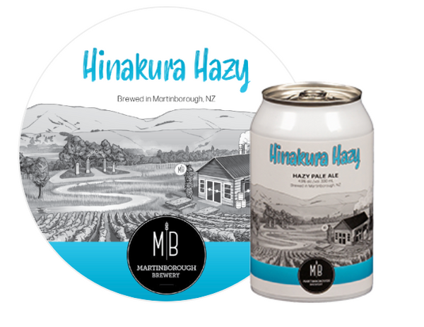 MARTINBOROUGH BREWERY Hinakura Hazy Pale Ale