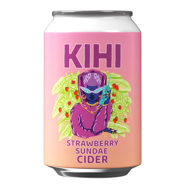 KIHI Strawberry Sundae Cider 330ML