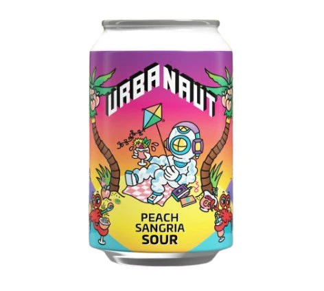 Urbanaut Peach Sangria Sour IPA 330ML