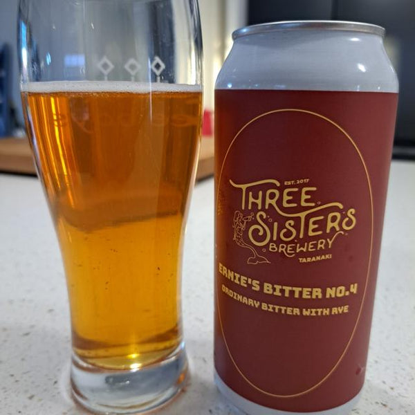 Three Sisters Brewery Ernie's Best Bitter No. 4 Ordinary Bitter 440ml