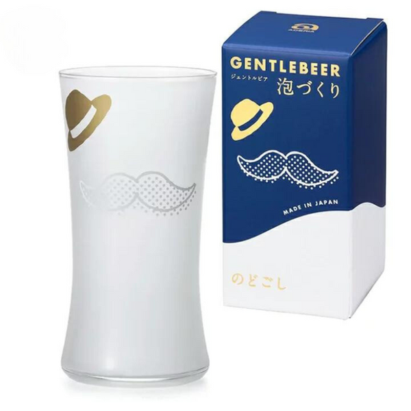 ISHIZUKA ADERIA gentle beer glass-hat 345ml