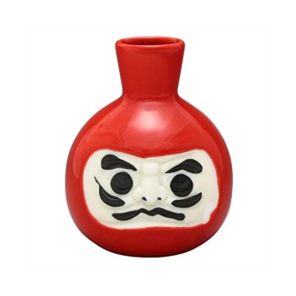 Sake Flask Daruma RED career luck