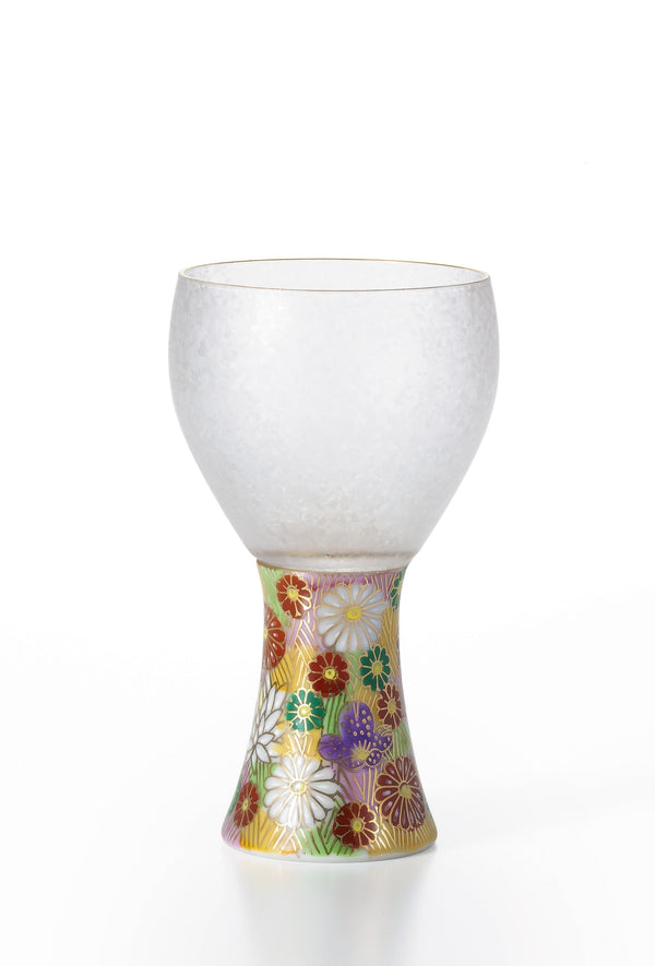 ISHIZUKA Kutani Ware Premium Nippon Taste Mizore Kutani sake glass 150ml
