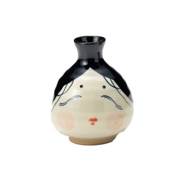sake flask Okame